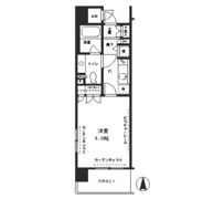 クラッサ元住吉の間取り画像