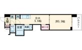 エステムコート名古屋平安通クチュールの間取り画像