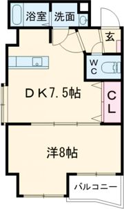 エスポワールの間取り画像