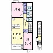 グランデ サウス Mの間取り画像