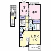 カルムⅠの間取り画像
