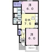 プラシードBの間取り画像
