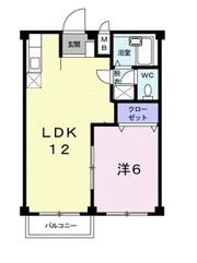 薬師コーポⅡの間取り画像