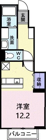 レザンⅡの間取り画像