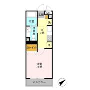 リバーハイツ幕張の間取り画像