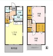 プランタニエール ⅡⅢの間取り画像