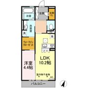 KMT沙稀（ｹｲｴﾑﾃｨｻｷ）の間取り画像
