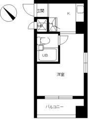 スカイコート浅草国際通りの間取り画像