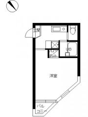 スカイコート文京小石川第2の間取り画像