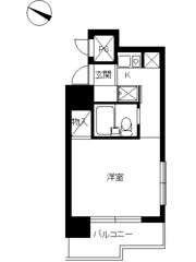 スカイコート西川口第5の間取り画像