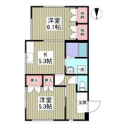 コーポメイプルBの間取り画像