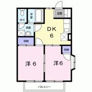 ハッピーシャトウⅡの間取り画像