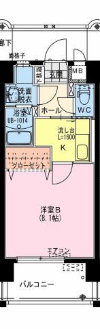 ヴィスコンティの間取り画像
