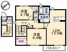 アッヴェニーレ A棟の間取り画像