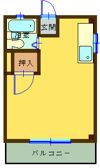 八代ハイツの間取り画像