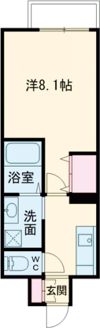クロノス51新町VIの間取り画像