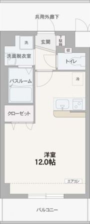 アビューラの間取り画像