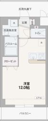 アビューラの間取り画像