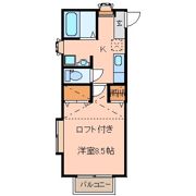 プリムヴェールⅢの間取り画像