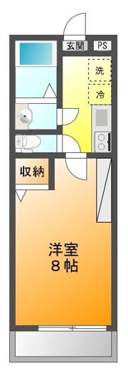 アビタシオン東山の間取り画像
