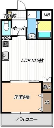 ルミエール品川の間取り画像