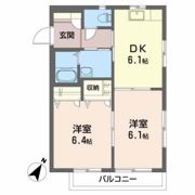 タウンコート木村の間取り画像
