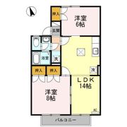 パウゼ・ドゥ・アピス Bの間取り画像