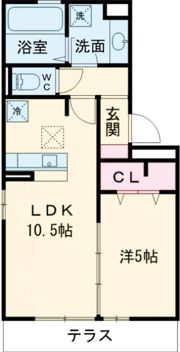 セントヒルズの間取り画像