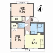 メゾン東栄の間取り画像