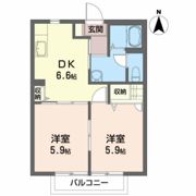 リスペクトKの間取り画像