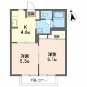 サンテラス山根Aの間取り画像