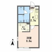 メゾンベルグ Aの間取り画像