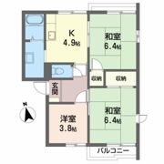 タウニィ陣の間取り画像