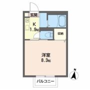 カオリーモ境田 Aの間取り画像