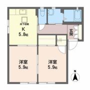 フォーレス愛子の間取り画像