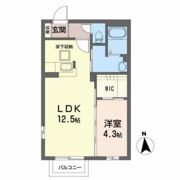 シャーメゾンK3の間取り画像