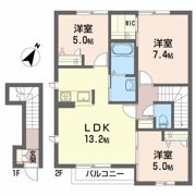 シャーメゾントミーAの間取り画像