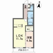 MAISON・MAST売市Aの間取り画像