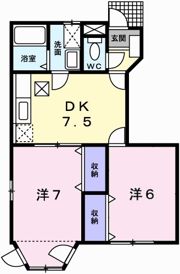 モアークレスト Ⅲの間取り画像