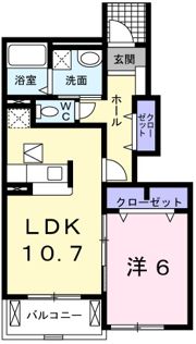 プラシード・Sの間取り画像