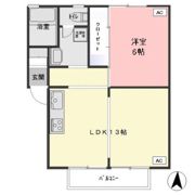 シャトー大半田 Ⅰ棟の間取り画像
