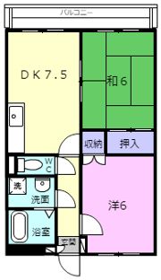 フェニックスコートの間取り画像