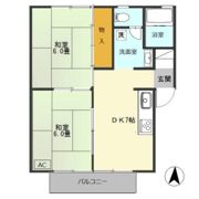 シャトー大半田 Ⅰ棟の間取り画像