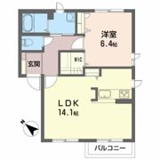 シャーメゾンさくら Aの間取り画像