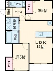 レイクサイド大保の間取り画像