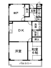 フレンテ大宮の間取り画像