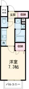 アルファレガロ神戸元町の間取り画像