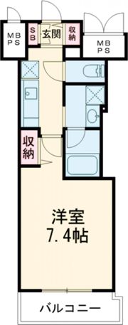 アルファレガロ神戸元町の間取り画像