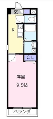 セントラルコートの間取り画像
