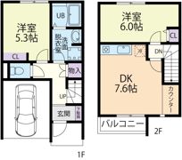 フロレゾンの間取り画像